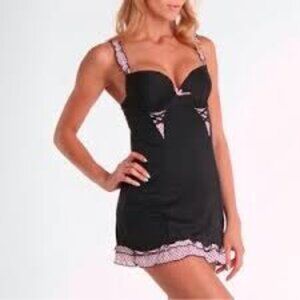 Rene Rofe Lingerie Slip Dress